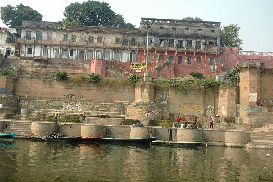Panchkote Raj Ganges Bed and Breakfast Varanasi Exteriör bild